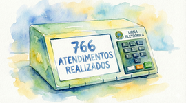 766 atendimentos