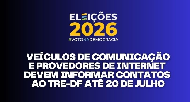 Atenção: Veículos de comunicação e provedores de internet