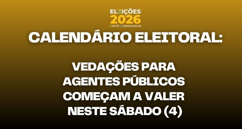 As medidas têm como objetivo assegurar o equilíbrio da disputa eleitoral e permanecem válidas at...