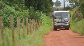 Itinerário de transporte nas zonas rurais no dia das Eleições