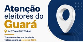 A mudança tem o objetivo de garantir melhores condições de funcionamento das seções eleitorais