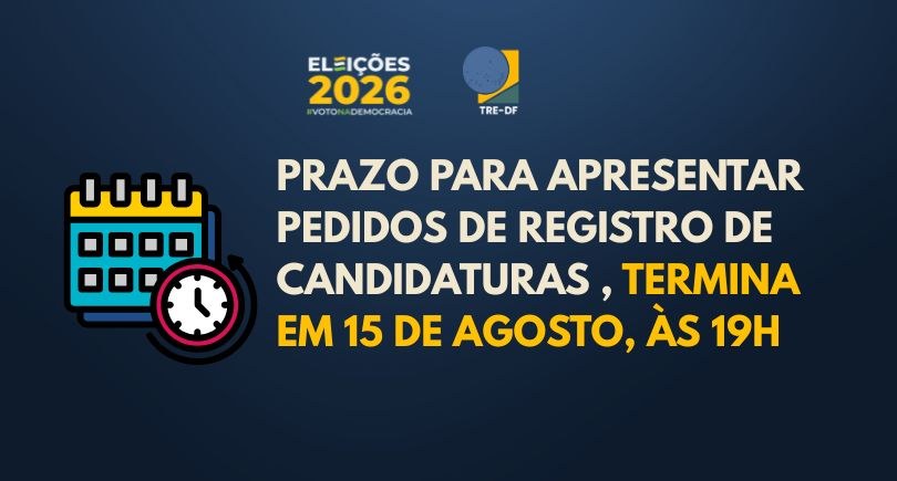 Com a proximidade do encerramento, partidos, federações e coligações devem ficar atentos às regr...
