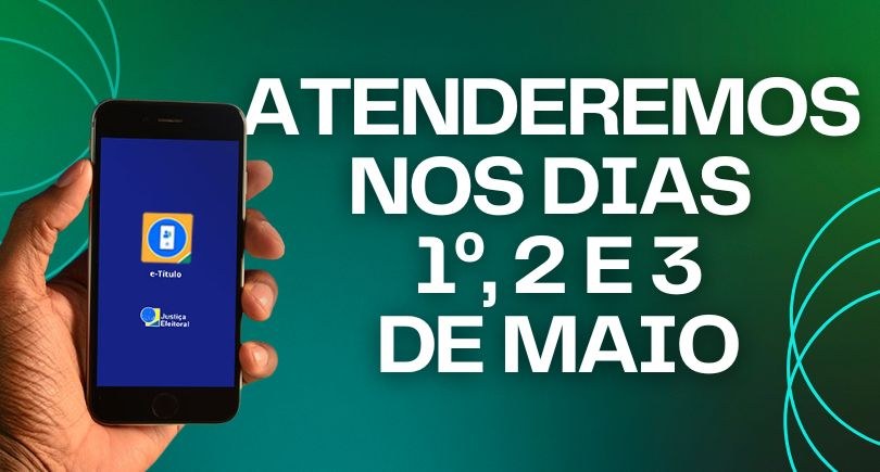 Atendimento acontecerá de 8h às 18h