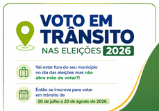 Eleitoras e eleitores que estarão fora do município onde votam no dia das Eleições 2026 poderão ...