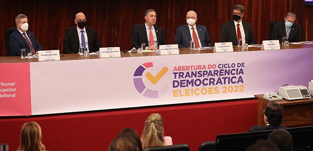 Abertura do Ciclo de Transparência Democrática Eleições 2022 em 04.10.2021 Abertura do Ciclo de Transparência Democrática Eleições 2022 em 04.10.2021