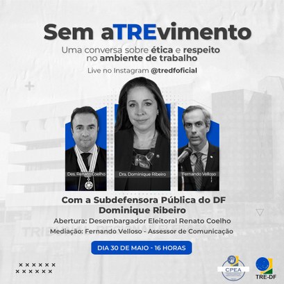 CPEA PROMOVE LIVE DA CAMPANHA SEM ATREVIMENTO
