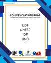 Estão classificadas as instituições UDF, UNESP, IDP e UnB.