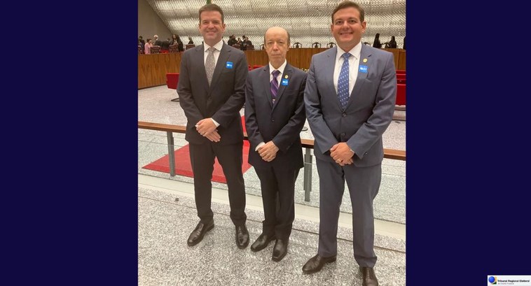 Membros TRE-DF prestigiam posse de novos integrantes do STJ A solenidade acontece às 17 horas e é acompanhada pelo Corregedor do TRE-DF, Des. Mário-Zam Belm...