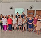Pessoas idosas palestra da EJE