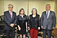 Posse dos desembargadores eleitorais substitutos Waldyr Leôncio e Sandra de Santis