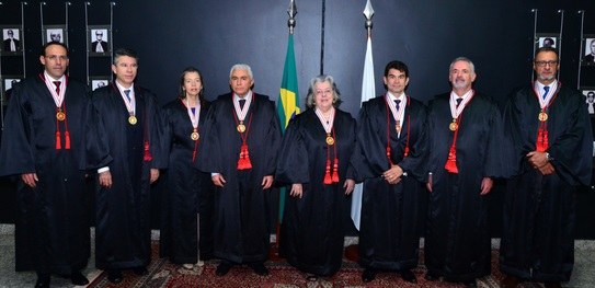 Posse Telson Ferreira Telson Ferreira toma posse no TRE-DF.