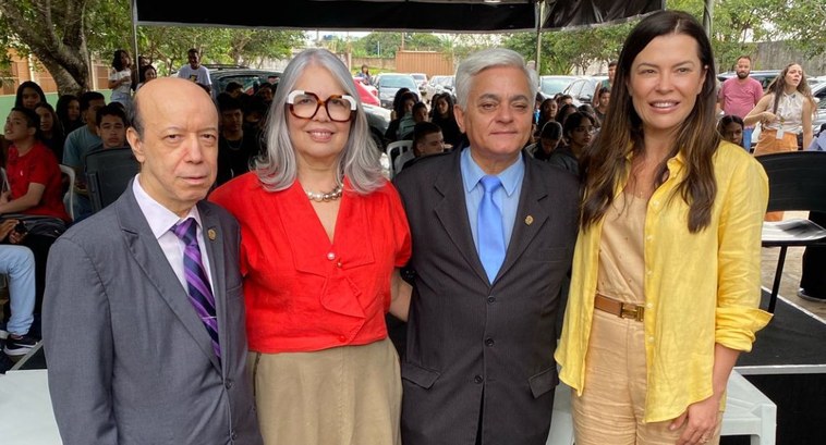 A primeira escola a receber a iniciativa foi o Centro de Ensino Médio 404 de Santa Maria. A ação...