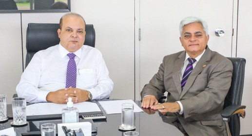 Presidente do TREDF convida o Governador do DF para o 81º COPTREL Encontro aconteceu no gabinete do governador na manhã desta terça-feira (21)