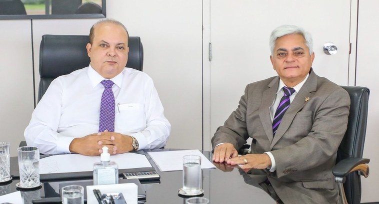 Presidente do TREDF convida o Governador do DF para o 81º COPTREL Encontro aconteceu no gabinete do governador na manhã desta terça-feira (21)