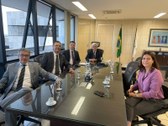 Presidente do TREDF e COFPE têm encontro de trabalho