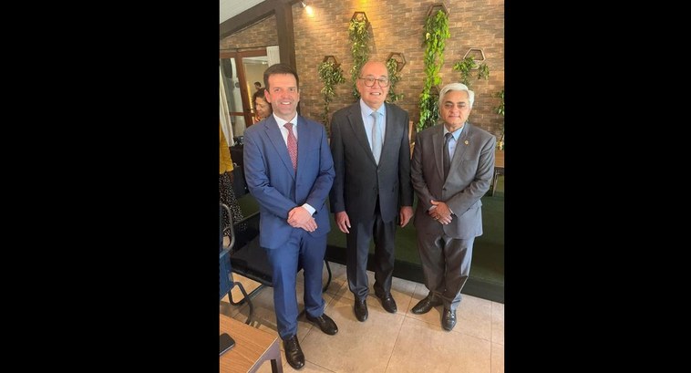Presidente do TREDF participa de palestra do ministro Gilmar Mendes do STF Leia a matéria completa