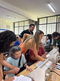 Atividade da EJE-DF também apresentou recursos de acessibilidade da urna eletrônica