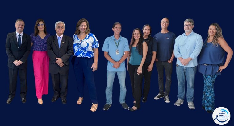 TRE-DF convoca servidores a usarem azul pela prevenção do câncer de intestino A campanha nacional Março Azul mobiliza órgãos e entidades para combater o terceiro tipo de cânc...