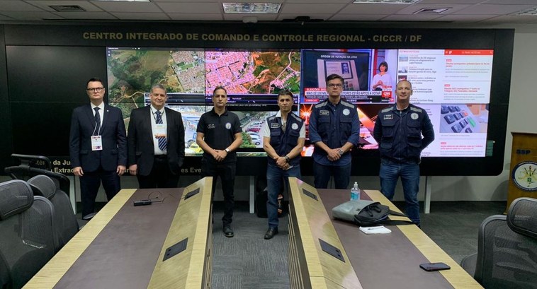 TRE-DF participa de Centro Integrado de Operações de Brasília (CIOB) Durante as eleições, a Justiça Eleitoral tem assento no CIOB, juntamente ao Ministério Público E...