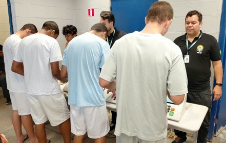 Atividades foram realizadas nas unidades de internação de Brazlândia e Santa Maria, com palestra...