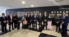 O encontro aconteceu no Gabinete da Diretoria-Geral do TRE-DF