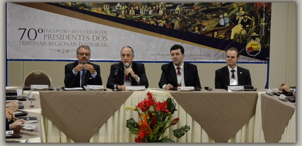 Paraíba sedia o 70º Encontro do Colégio de Presidentes dos TREs