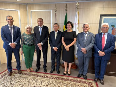 Na tarde desta quinta-feira, 22, o presidente do TREDF, desembargador Jair Soares, em seu gabine...