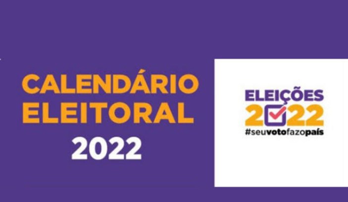 O calendário eleitoral está previsto na Resolução TSE 23.674/2021