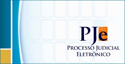 Banner Processo judicial eletrônico (PJe)