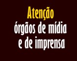 Comunicado à mídia e imprensa