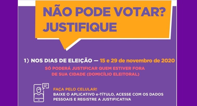 Justificativa 2020 - tredf Justificativa 2020 - tredf