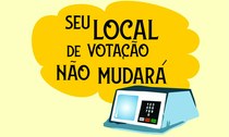 local de votação muda