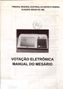 Manual do mesário, eleições de 1998.