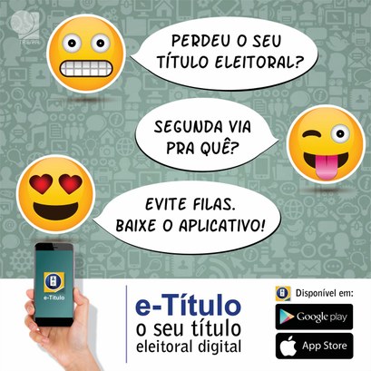 Aqueles que perderam o título eleitoral agora têm uma nova opção: baixar o e-Título. O aplicativ...