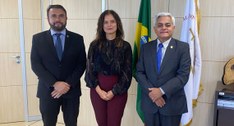 Presidente do TRE-DF recebe visita institucional da ex-Procuradora-Geral do MPDFT