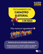Resolva a situação eleitoral sem atendimento presencial