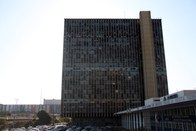 Terceira sede do TRE-DF localizada no  Palácio do Desenvolvimento. 1993 a 2000. Imagem colorida. 
