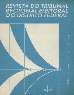 TRE-DF - ano i numero 1 1974 primeira publicacao do tredf em forma de revista edicao historica a...