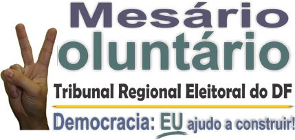 Logo do sistema de Mesário Voluntário.