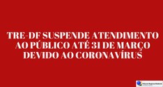 Todos os agendamentos ficam cancelados e os prazos processuais e administrativos ficam suspensos...