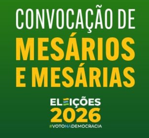 TRE-ES Convocação de mesários