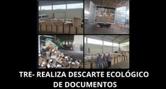 TRE- REALIZA DESCARTE ECOLÓGICO DE DOCUMENTOS