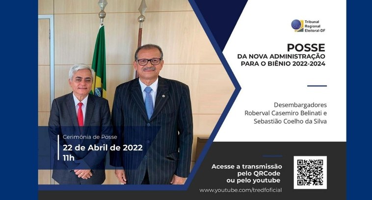 TREDF empossa Nova Administração da Corte para o biênio 2022-2024 TREDF empossa Nova Administração da Corte para o biênio 2022-2024