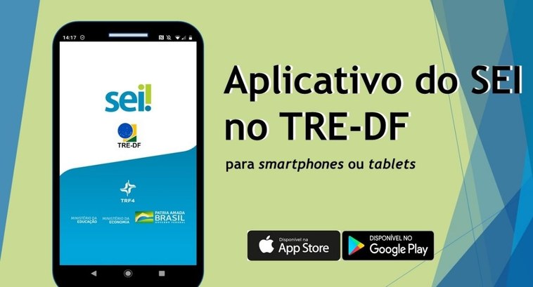 TREDF lança aplicativo SEI para smartphones ou tablets