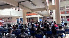 TREDF leva educação para a cidadania a estudantes da Cidade Estrutural