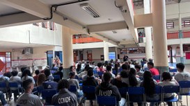 TREDF leva educação para a cidadania a estudantes da Cidade Estrutural
